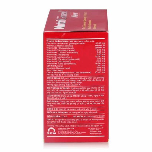 Thực Phẩm Chức Năng Cao Nhân Sâm NutriGinsen New - Quà tặng cho bạn