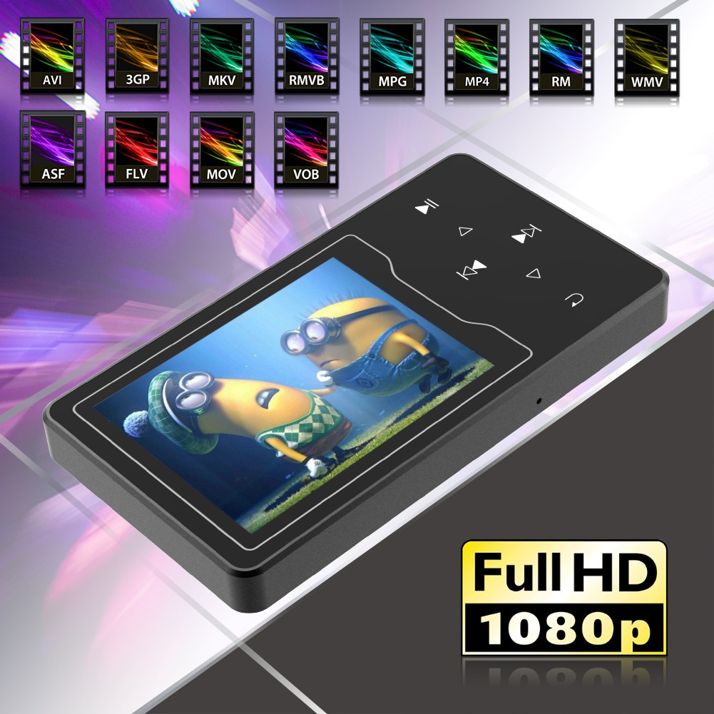 Hình ảnh Máy nghe nhạc MP3, MP4 màn hình HD 2.4 inches Ruizu D08 Bộ Nhớ Trong 8GB