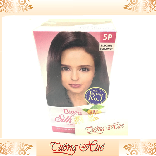 Kem Nhuộm Tóc Bigen Silk Touch Cream Color 5P - Đỏ Óng Ánh.