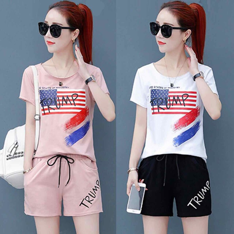 Bộ quần áo thể thao in chữ trum thời trang Bộ quần áo thể thao in chữ trum thời trang