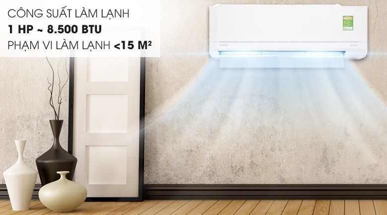 Tích hợp thêm nhiều tính năng tiện ích - Máy lạnh Toshiba Inverter 1 HP RAS-H10XKCVG-V
