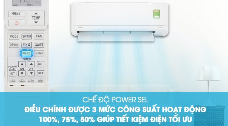 IAQ - Máy lạnh Toshiba Inverter 1 HP RAS-H10XKCVG-V