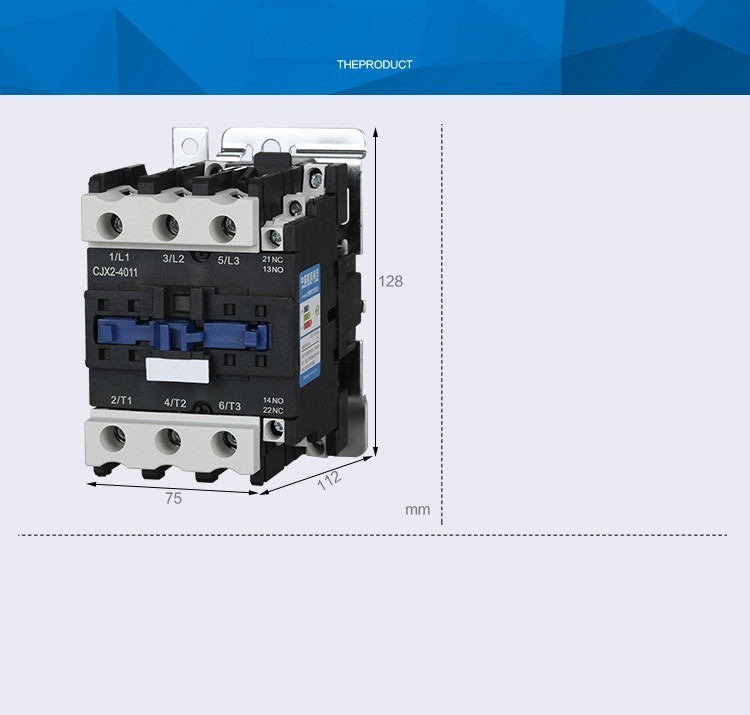 Khởi động từ AC contactor CHINT CJX2 4011 220V 380V 40A 2