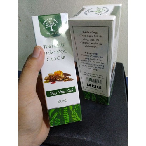 Combo 11 Chai Trị Mụn Đông Y Thảo Mộc Linh