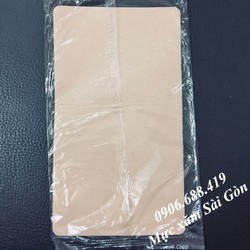 5 miếng Da xăm trơn hồng 26x14.5cm