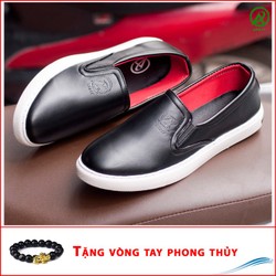 Giày Slip On Nam Aroti Đế Khâu Chắc Chắn Phong Cách Đơn Giản Màu Đen - M498-DEN|040419 Giày Slip On Nam Aroti Đế Khâu Chắc Chắn Phong Cách Đơn Giản Màu Đen - M498-DEN|040419
