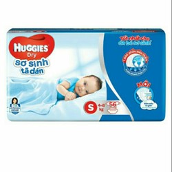 tả dán sơ sinh huggies S56 tả dán sơ sinh huggies S56