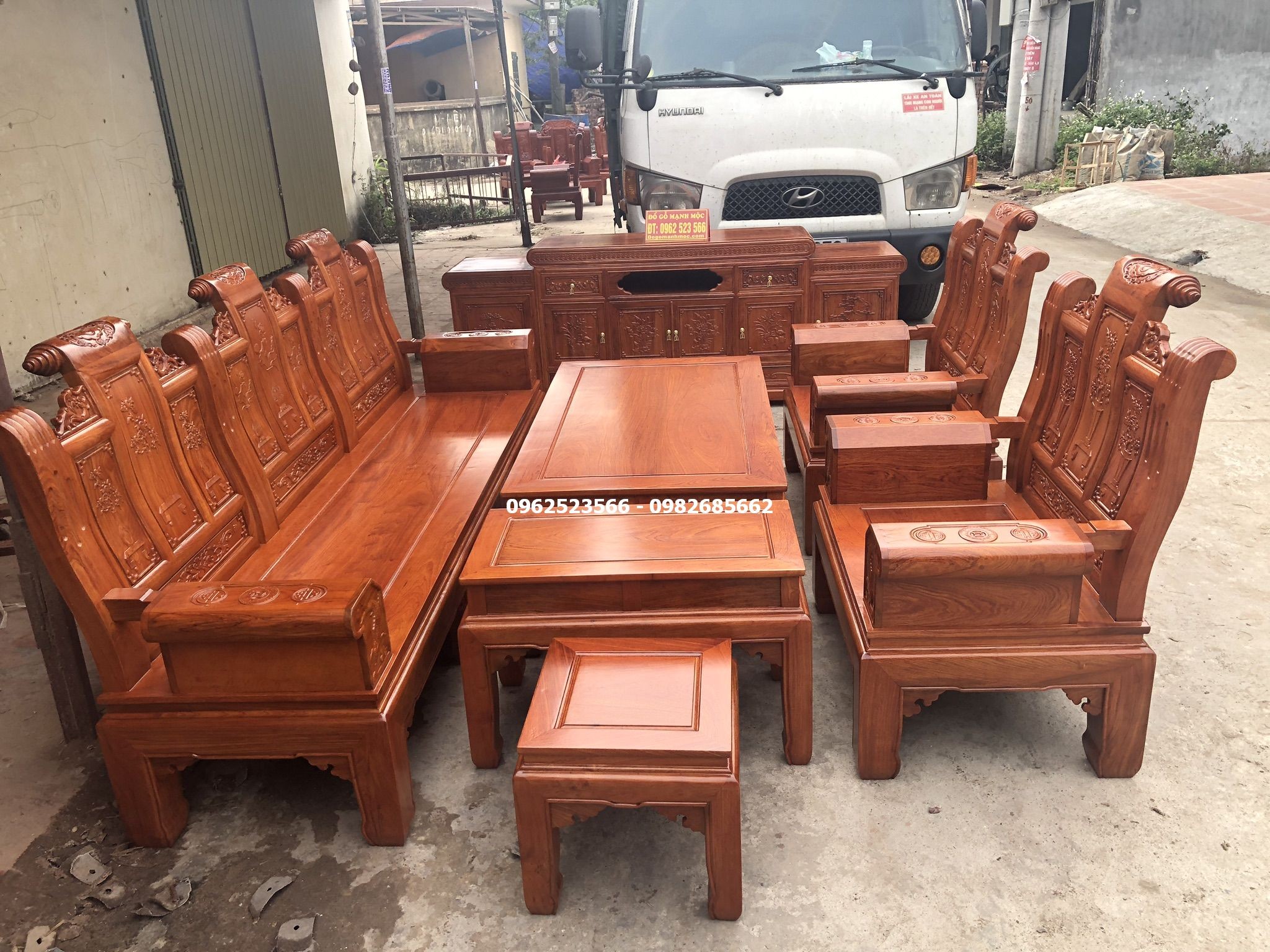 Bộ Ban Ghế Gỗ Phong Khach Au A Hộp Gỗ Hương đa Gia Chỉ 28 000 000đ Mua Ngay Kẻo Hết Store Salezone Vn