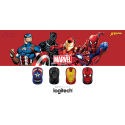Chuột không dây Logitech M238 Marvel phiên bản siêu anh hùng - người nhện Chuột không dây Logitech M238 Marvel phiên bản siêu anh hùng - người nhện