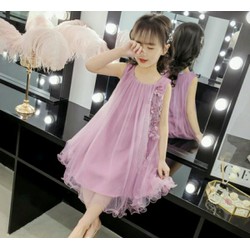 Đầm bé gái hoa dây
