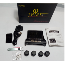 áp suất lốp ô tô – Cảm Biến Áp Suất Lốp TPMS Cao Cấp Có Còi Báo – PVN01