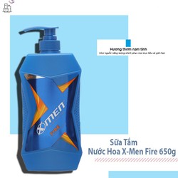 Sữa Tắm Nước Hoa X-Men Fire