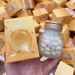 VIÊN UỐNG CẤP NƯỚC VÀ COLLAGEN INNERB AQUA RICH HÀN QUỐC 56 và 70 viên LYO