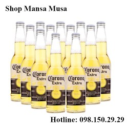 Thùng bia Corona Extra 24 chai x 355ml (Mexico)