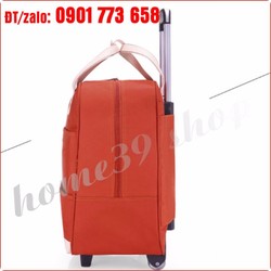 vali kéo - vali kéo vải [Được kiểm hàng] vali du lịch-3