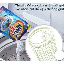 Tẩy lồng máy giặt