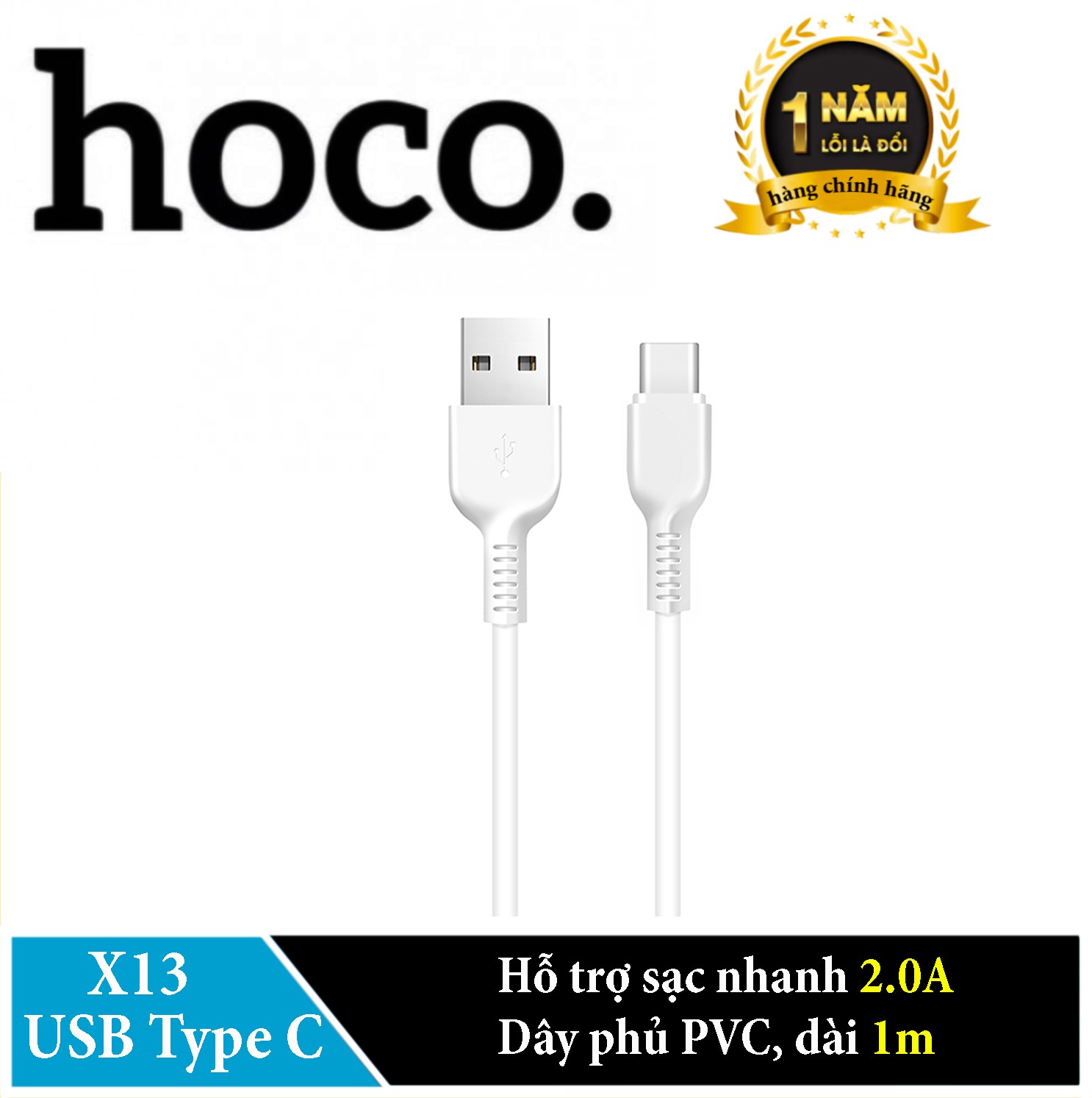 Cáp Micro USB HOCO X13