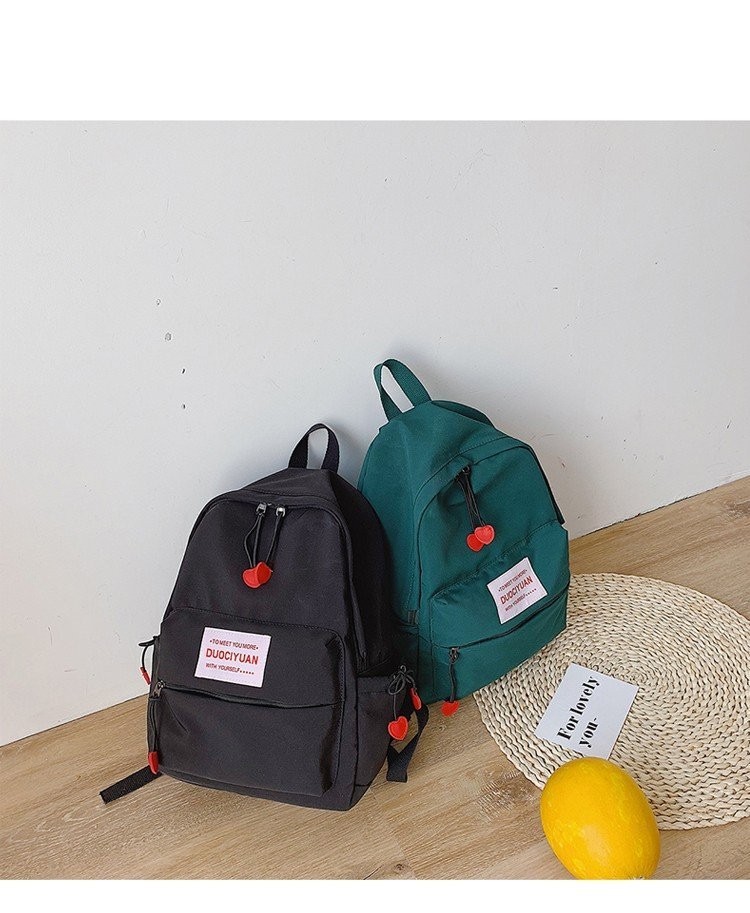 Balo vải tag Cherry |Balo vải nữ 2