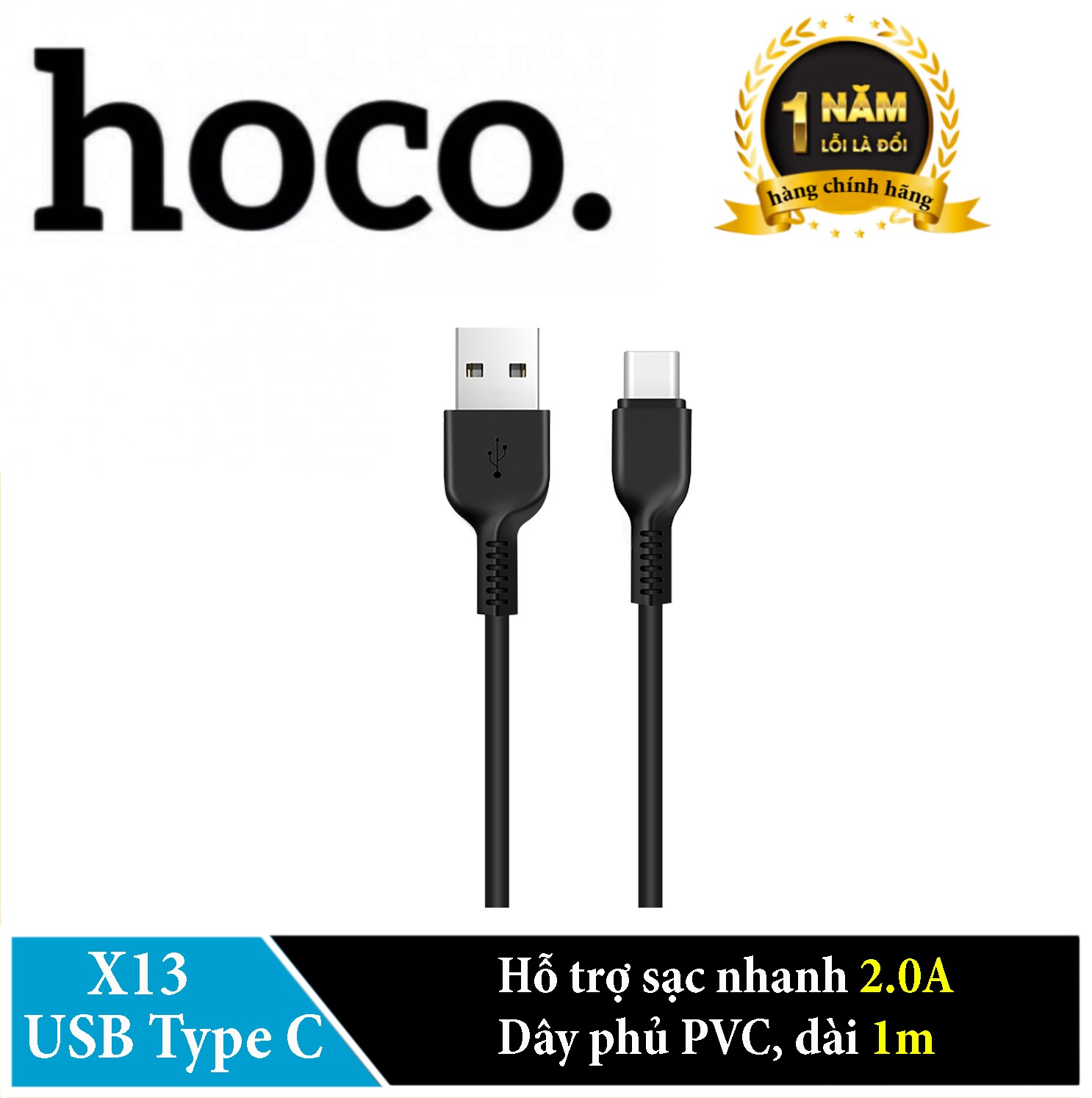Cáp Micro USB HOCO X13