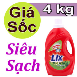 Nước giặt Lix 4kg