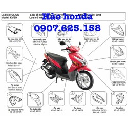 2007 CLICK 125 MOTO Honda motorcycle  HONDA Motorcycles Malaysia  Genuine  Spare Parts Catalog