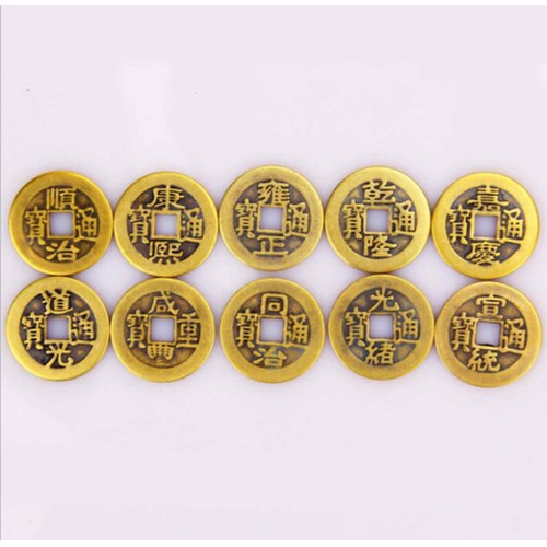 Kiếm đồng xu phong thủy Thất tinh CHIÊU TÀI HOÁ SÁT tphcm