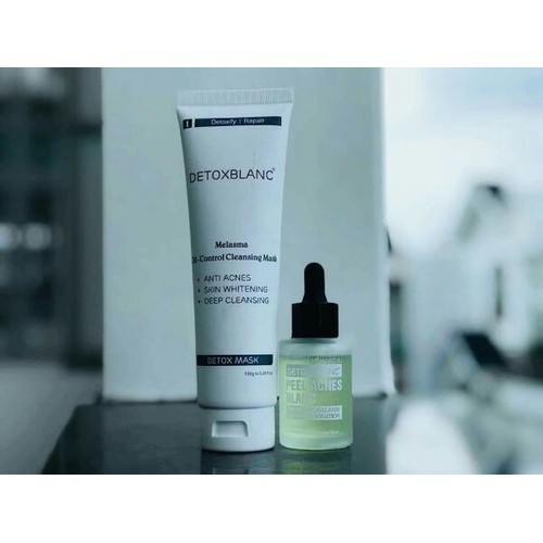 combo detox blanc trị mụn