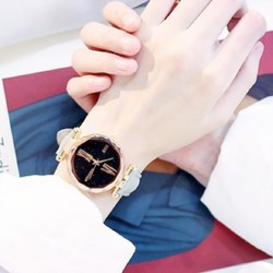 Đồng hồ – đồng hồ – dây da./
