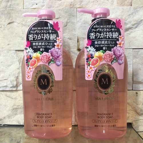 Sữa Tắm MaChérie Tinh Dầu Thiên Nhiên Làm Trắng Da 450ml ...