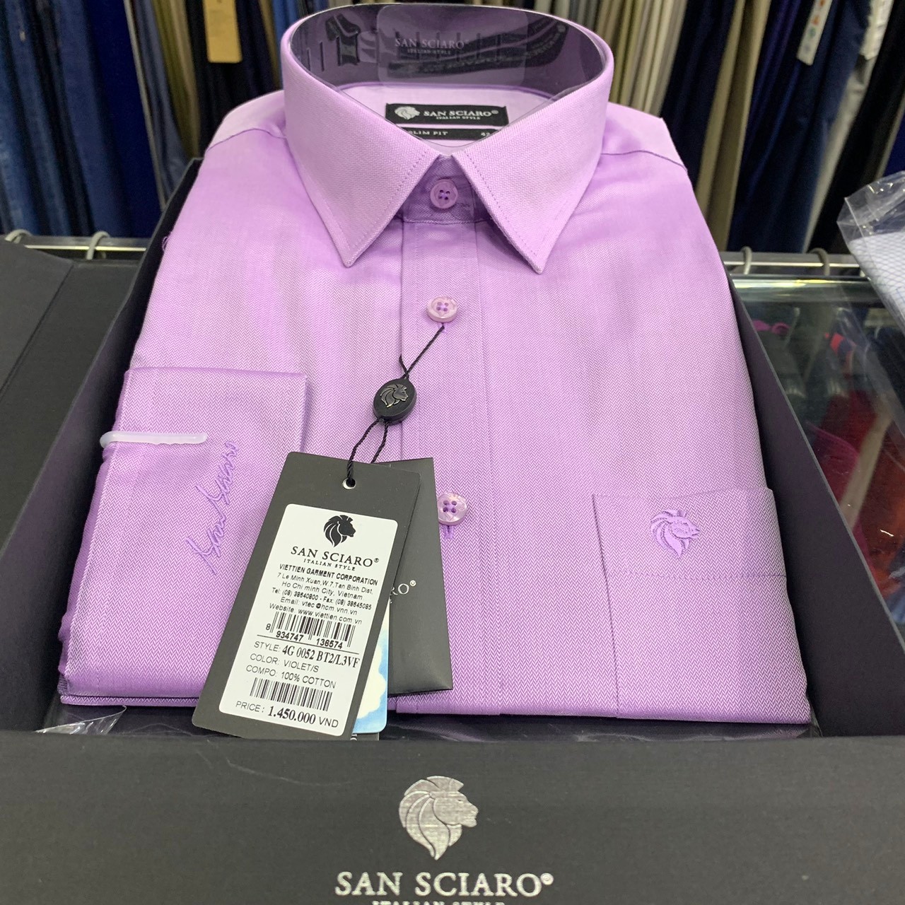 Lịch Sử Giá Áo Sơ Mi Cao Cấp San Sciaro Cập Nhật 8/2023 - Beecost