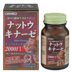 VIÊN UỐNG PHÒNG NGỪA TAI BIẾN ,ĐỘT QUỴ ORIHIRO. NATTKINASE 60V