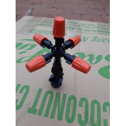 Bộ 10 Béc phun sương 5 cửa ren 21 loại 1 có van áp