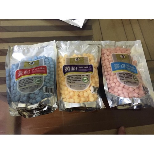 500G MUỐI VÀNG-MUỐI KHÁNG KHUẨN 3 MÀU- MUỐI DƯỠNG BỆNH CHO CÁ BẢY MÀU