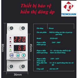 Thiết bị chống sét, chống quá dòng, quá áp, thấp áp