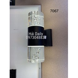 Đèn pha lê led 2 đầu gắn tường cao cấp