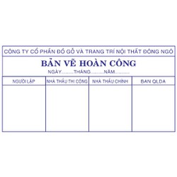 dấu hoàn công mộc hoàn công