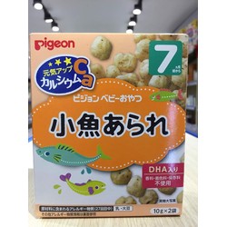 Bánh ăn dặm Pigeon 7m+ vị cá cơm biển