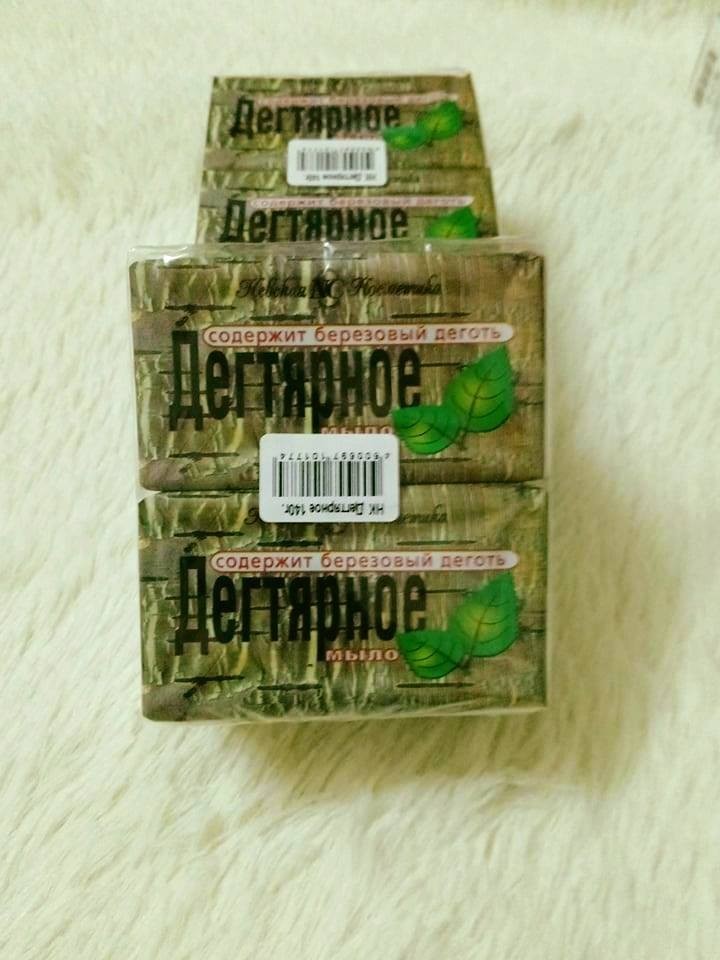 Xà phòng trị mụn lưng và viêm nang lông Nga