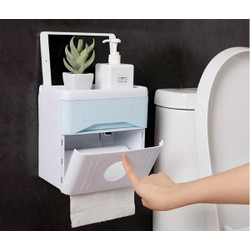 Hộp đựng giấy vệ sinh đa năng có ngăn kéo cao cấp