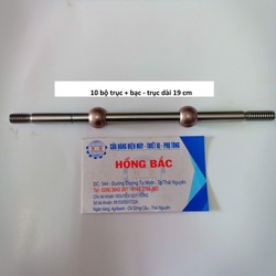 10 Bộ Trục Bạc Quạt Cây Quạt Bàn Trục Dài 19 Cm