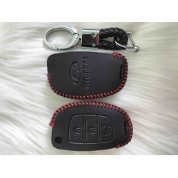 Bao Da Chìa Khoá Gập Hyundai Accent I20 Verna 3nút Bao Da Chìa Khoá Gập Hyundai Accent I20 Verna 3nút