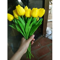 combo 100 bông tulip vàng