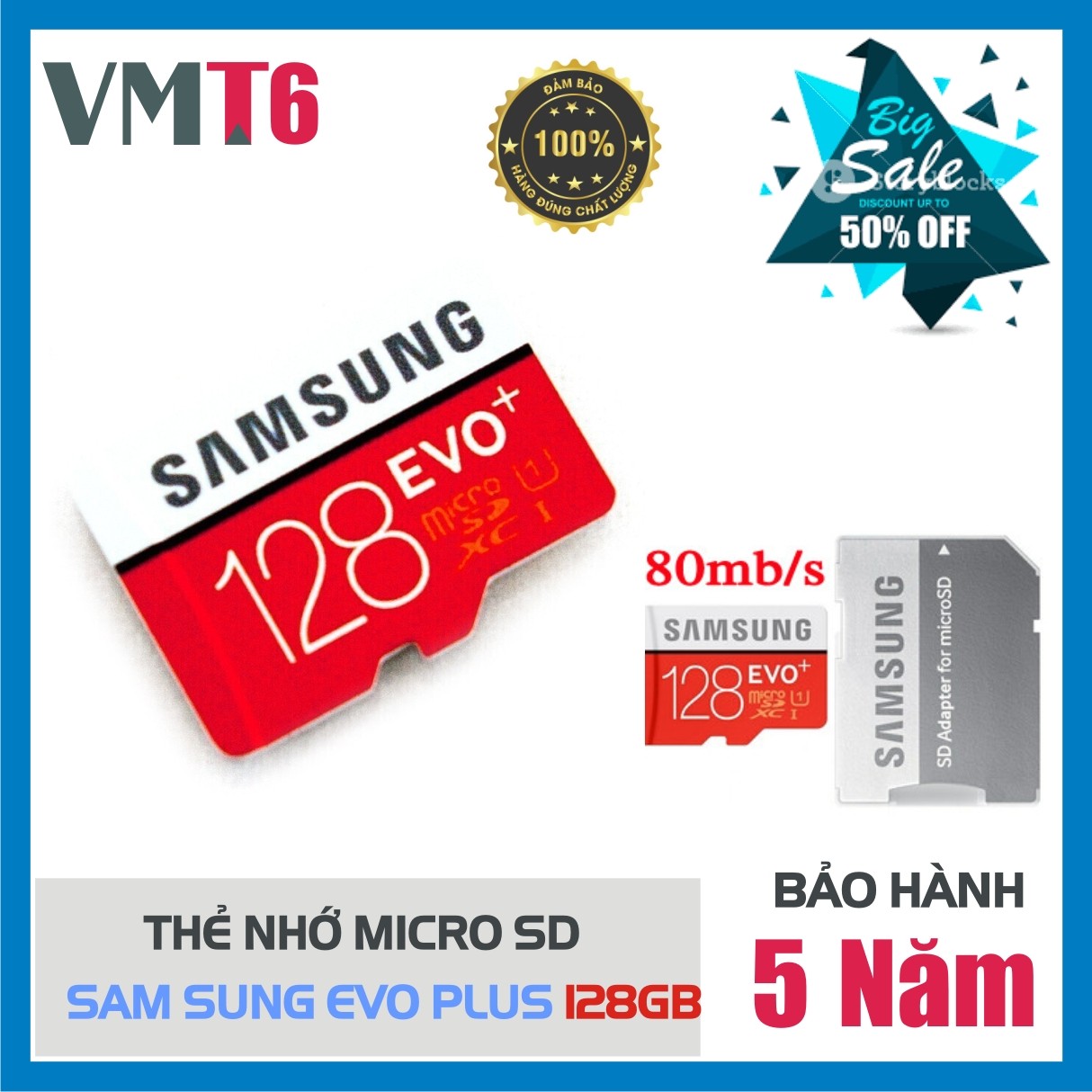 Thẻ nhớ 128GB - Thẻ nhớ Sam Sung