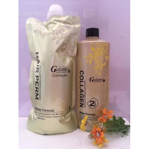 Cặp Thuốc Ép, Uốn Tóc Galamy Chuyên Nghiệp 1000ML X 2