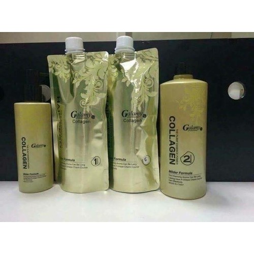 Cặp Thuốc Ép, Uốn Tóc Galamy Chuyên Nghiệp 1000ML X 2