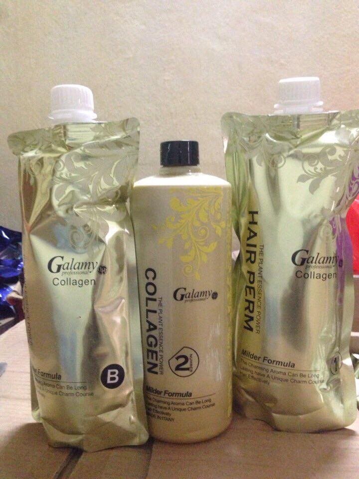 Cặp Thuốc Ép, Uốn Tóc Galamy Chuyên Nghiệp 1000ML X 2