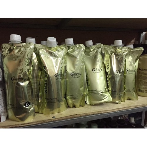 Cặp Thuốc Ép, Uốn Tóc Galamy Chuyên Nghiệp 1000ML X 2