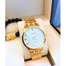 đồng hồ nam halei dây vàng hl19090