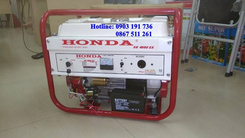 www.kenhraovat.com: Máy phát điện Honda SH 4500 Thái Lan chính hãng giá rẻ