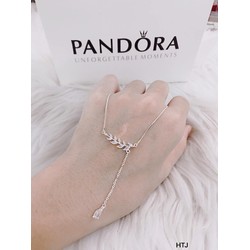 Dây chuyền bạc mặt lá